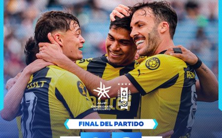 Torneo Clausura: Peñarol venció 3 a 0 a River Plate y sigue primero.