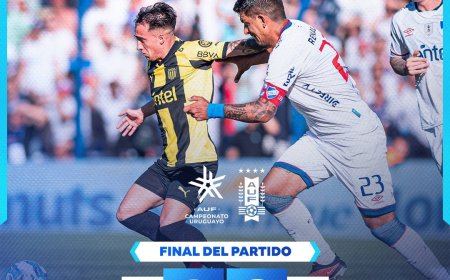 Nacional y Peñarol igualaron 2 a 2 en otra edición del clásico uruguayo.