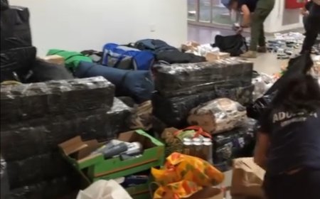 Un importante cargamento de contrabando fue detectado y detenido en el puente San Martín.