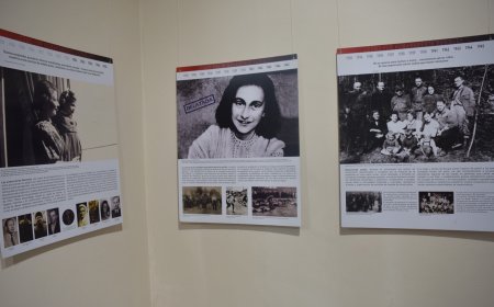 Fue inaugurada la muestra sobre el Holocausto Judío (Shoá, en hebreo)