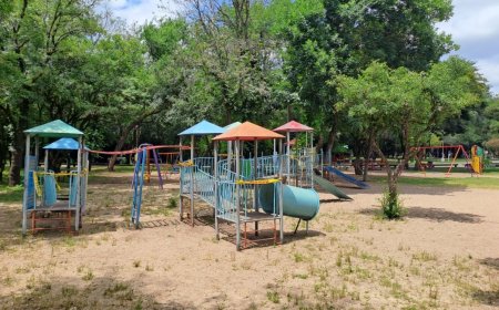 Ampliación de batería de juegos en rincón infantil del Camping 33 Orientales.