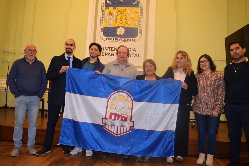 Se presentó el diseño ganador de la bandera de Carlos Reyles