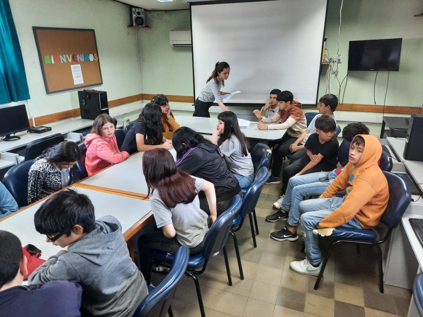 Taller sobre las emociones se dictó en UTU.