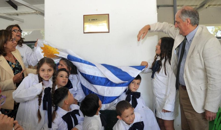 ANEP inauguró primera escuela artística de Las Piedras