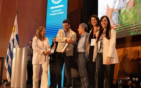 Se otorgó premio a equipo Duraznense, por Buenas Prácticas en Atención Primaria en Salud.
