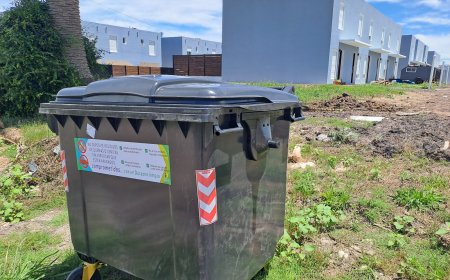 Se instalan nuevos contenedores de residuos en la ciudad de Durazno y localidades del interior.