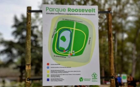 Parque Roosevelt incorporó nueva infraestructura deportiva.