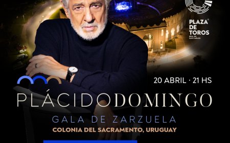 Colonia del Sacramento recibe a Plácido Domingo en la Plaza de Toros