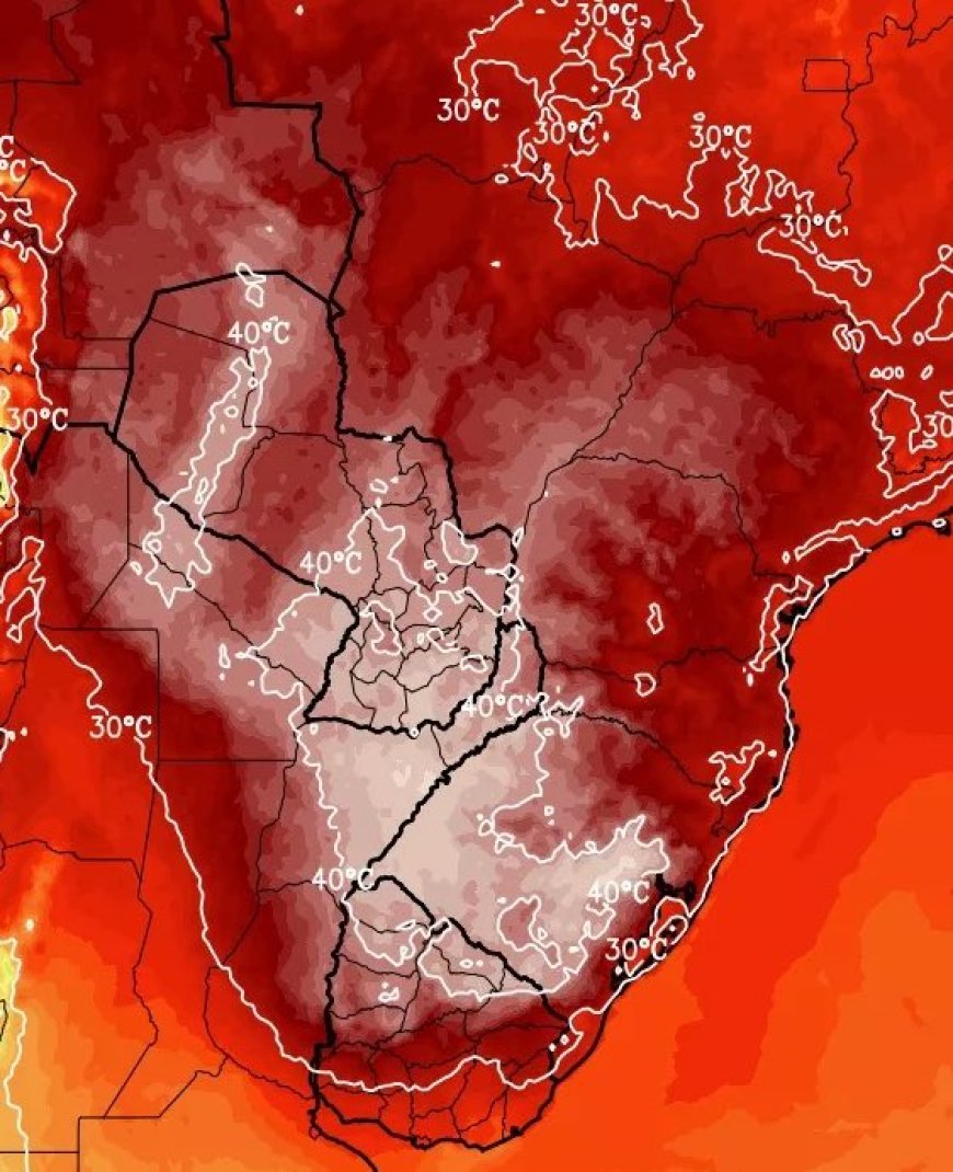 Metsul anunció que la ola de calor será más intensa y duradera.