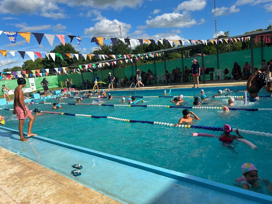 Encuentro de Piscinas en La Paloma: numerosa participación