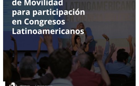 Está abierta la convocatoria del Programa de Movilidad para participación en Congresos Latinoamericanos