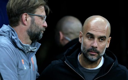 Juegan el Manchester City contra el Liverpool, juegan Guardiola contra Klopp