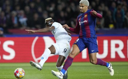 El Barcelona de Araújo vuelve a cuartos de la Champions cuatro años después