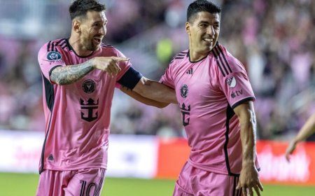 Con un gol y una asistencia de Suárez, Inter Miami se metió en cuartos de Concachampions