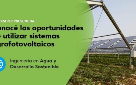Se realizará workshop sobre sistemas agrofotovoltaicos
