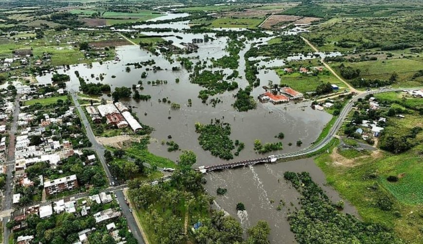 Inundaciones: 1648 personas desplazadas en todo el país