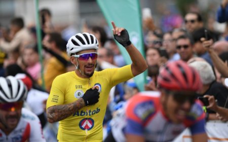 Juan Caorsi ganó la Vuelta Ciclista del Uruguay