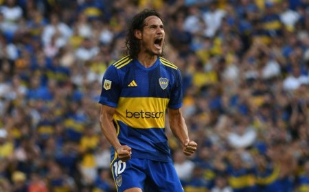 Argentina: goles de Cavani, Merentiel y el Colo Ramírez