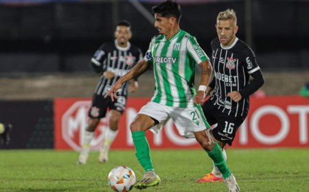 Racing debutó en Sudamericana empatando 1-1 con Corinthians en el Centenario