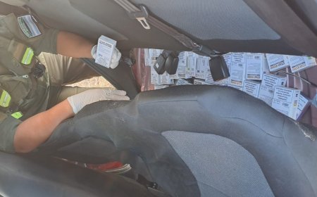 Dos Uruguayos con destino Durazno intentaban ingresar 660 cigarrillos electrónicos de contrabando a Uruguay y fueron detenidos en Argentina