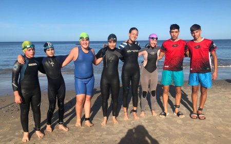Nueva destacada actuación de los Triatletas de la Escuela Departamental de Triatlón en Piriápolis