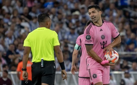 Con Suárez y Messi en cancha, el Inter Miami se queda afuera de la Concachampions