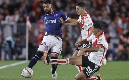 Nacional perdió 2-0 ante River Plate por Copa Libertadores