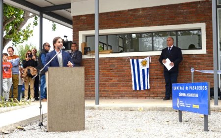 Puerto de Nueva Palmira cuenta con nueva terminal fluvial internacional de pasajeros