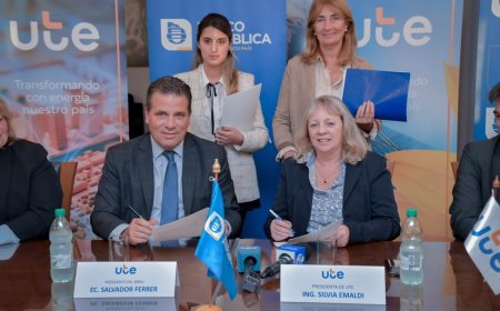 UTE y BROU: firmaron convenio para financiar bombas de calor para hogares y empresas