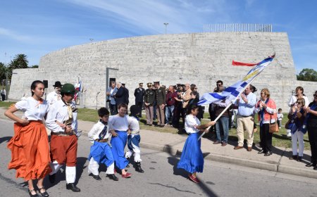 Acto Patrio se llevó a cabo en la mañana de hoy en Parque Bicentenario