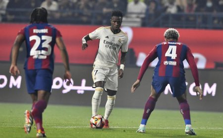 Vinícius-Araújo: el duelo del clásico español