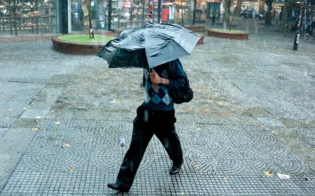 Inumet emitió un aviso especial por tormentas fuertes y lluvias abundantes