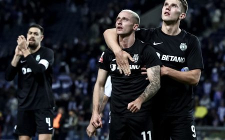 Sporting de Lisboa de Coates e Israel quedaron a las puertas del título en Portugal