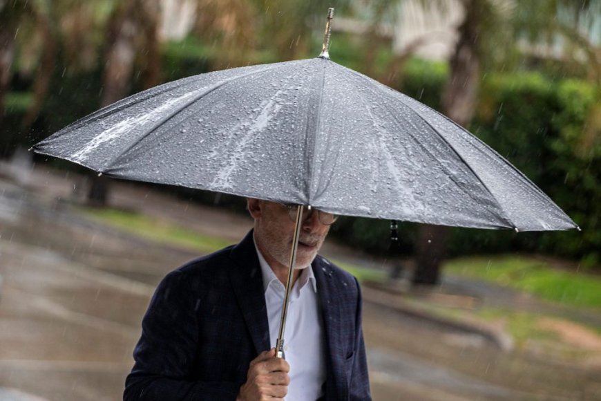 Inumet emitió un aviso por tormentas fuertes y muy fuertes