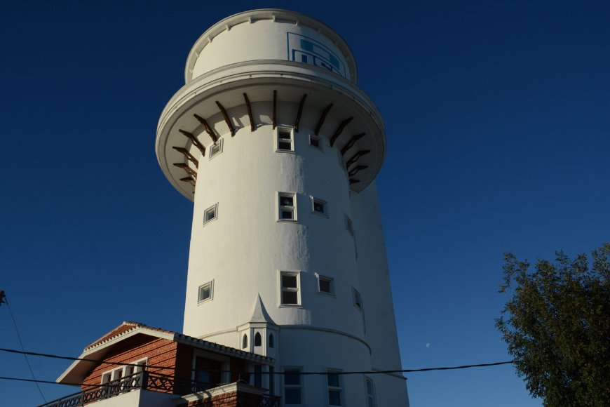 Se inauguró mirador en tanque de OSE de Nueva Helvecia