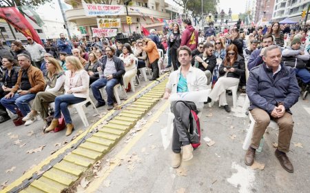 Delgado dijo que discrepó «con la mayor parte del discurso» del 1º de Mayo