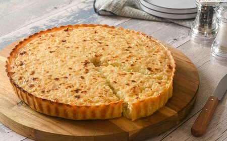 Tarta de Cebolla y Queso: Una Delicia Suave y Riquísima