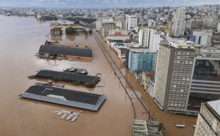 Suben a 108 los muertos y a 136 los desaparecidos por las inundaciones en el sur de Brasil