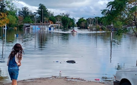 Sinae: casi 2200 personas desplazadas por inundaciones en diez departamentos