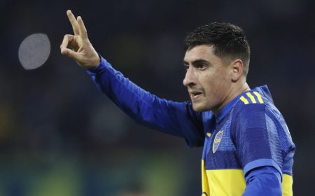 Un doblete de Merentiel le permite su primera victoria de la Liga a Boca