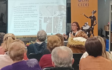 Se inauguró "Espacio Cervantes" en Biblioteca Prof. Carlos Scaffo.