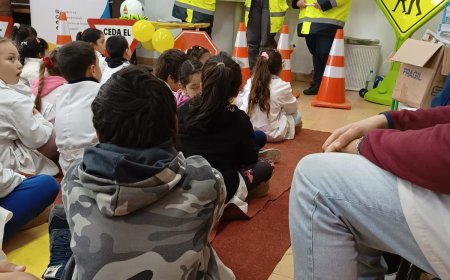 Mayo Amarillo: Cuerpo Inspectivo de Tránsito de la IDD realizó jornada en Centenario