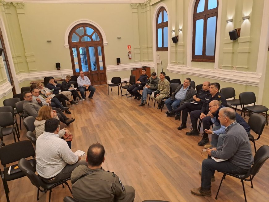 Hoy el Comité Departamental de Emergencias de Durazno mantuvo nueva reunión