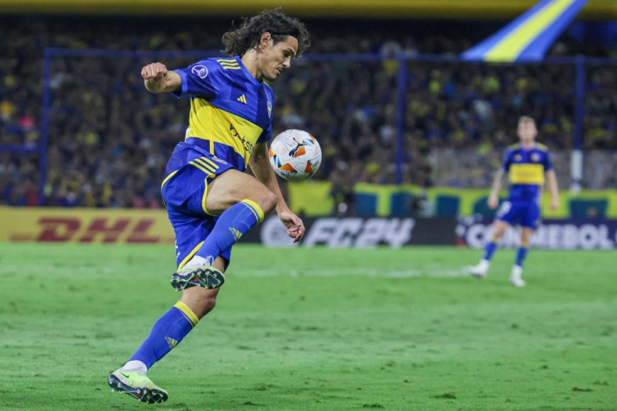 Con Cavani y Merentiel titulares, Boca va por el liderato de su grupo de Sudamericana