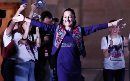 México: Claudia Sheinbaum hace historia al convertirse en la primera presidenta
