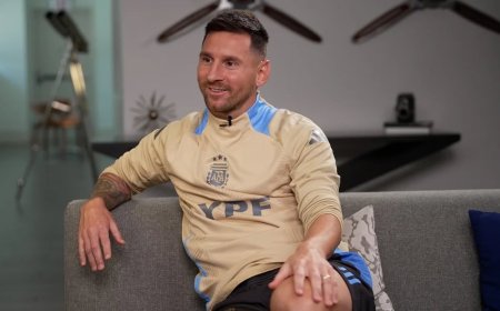 Messi: "¿El mejor del mundo? Por juego el City y por resultados, el Madrid"