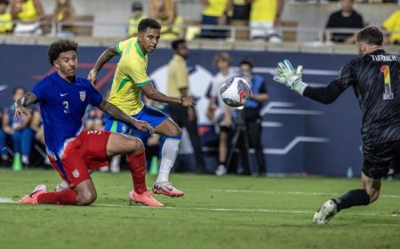 Estados Unidos, rival de Uruguay en la Copa América, empató con Brasil