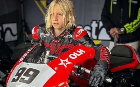 Muere niño motociclista argentino de 9 años en un entrenamiento en San Pablo