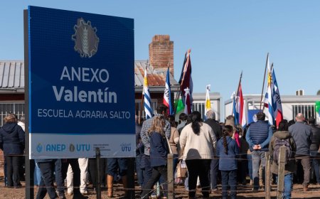 Abrió sus puertas un nuevo centro educativo de UTU en la localidad de Valentín, Salto