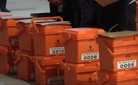 Las urnas para las elecciones internas ya viajan hacia todo el país